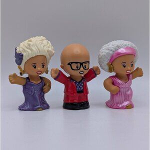 Fisher Price Little People Rupaul Figures Set Of 3 Loose Figurines Drag Queen TV